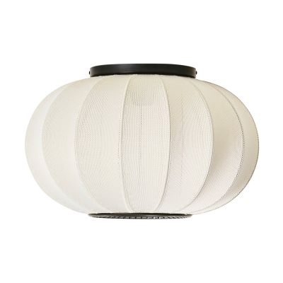 Made By Hand Knit-Wit 45 Oval seinä- ja kattolamppu Pearl white | Alk. 443,70 €