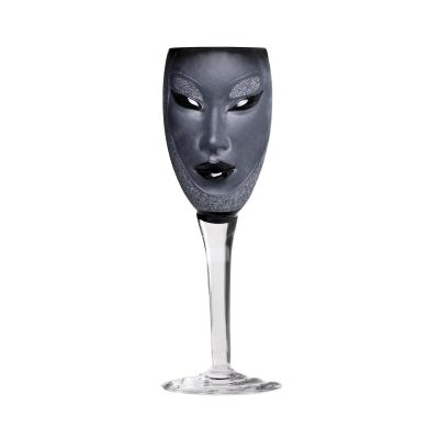 Målerås Glasbruk Electra viinilasi musta | Alk. 108,00 €