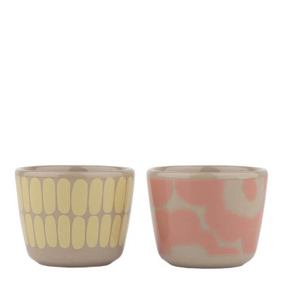 Marimekko - Oiva Alku & Unikko Munakuppi 2 kpl Monivärinen | Alk. 22,33 €