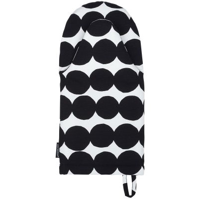 Marimekko Räsymatto-uunikinnas, musta/valkoinen | Alk. 22,00 €