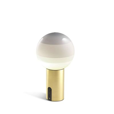 Marset - Dipping Light Portable Off-White/Brushed Brass | Alk. 362,08 €