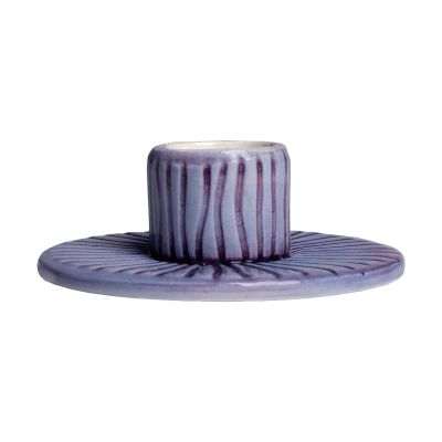 Mateus Stripes kynttilänjalka Ø 8 cm Orvokki | Alk. 29,00 €