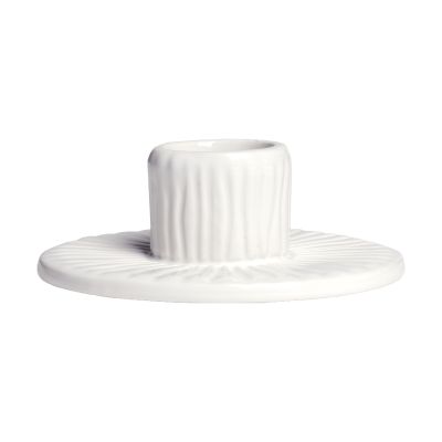 Mateus Stripes kynttilänjalka Ø 8 cm Valkoinen