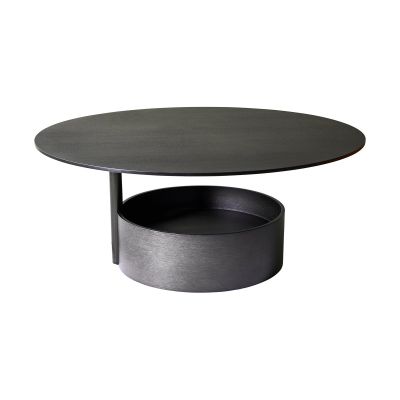 Maze Parasol L -sohvapöytä Ø 90 cm Dark stained oak | Alk. 1 117,00 €