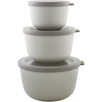 Mepal Cirqula-kulhosetti, korkea, 3 kpl, kannellinen - Valkoinen | Alk. 34,95 €