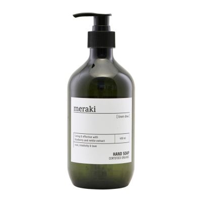 Meraki Meraki käsisaippua, 490 ml Linen dew | Alk. 16,00 €