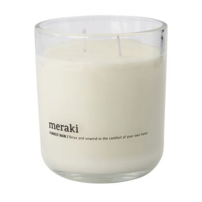 Meraki Meraki tuoksukynttilä 60 tuntia Forest rain | Alk. 22,39 €