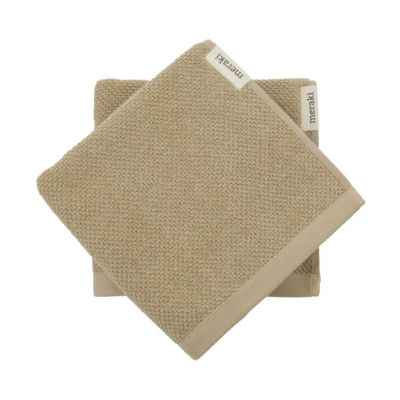 Meraki Solid pyyhe 50x100 cm 2-pakkaus Safari | Alk. 37,90 €