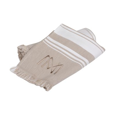 Mille Notti Rapallo Rantapyyhe EKO Beige, 100 x 180 cm | Alk. 59,00 €