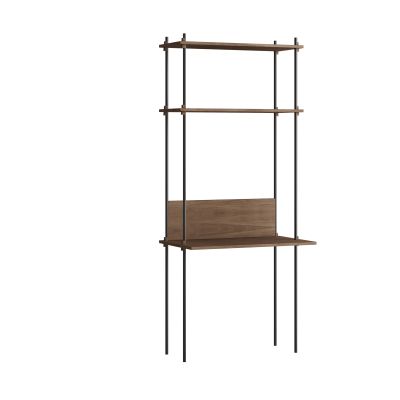 MOEBE Moebe shelving system s.200.1.D Poltettu tammi-musta | Alk. 892,80 €