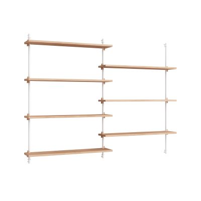 MOEBE Moebe wall shelving ws.115.2.B Tammi-valkoinen