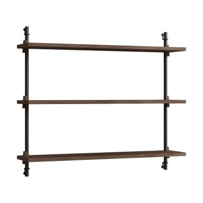 MOEBE Moebe wall shelving ws.65.1 Poltettu tammi-musta | Alk. 350,10 €