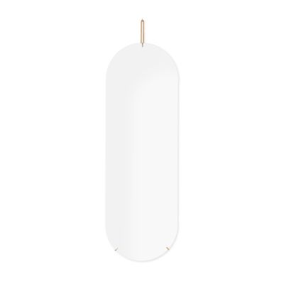 MOEBE Seinäpeili 40,4 x 146,9 cm Brass