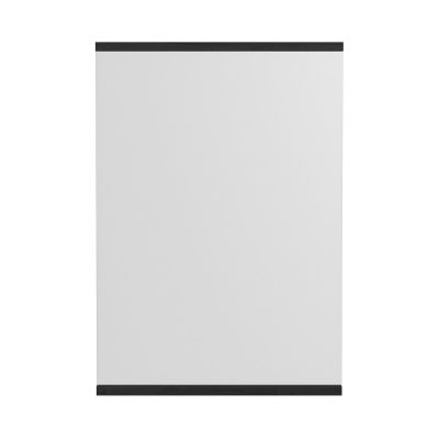 MOEBE Suorakulmainen seinäpeili 50 x 70 cm Black | Alk. 122,00 €