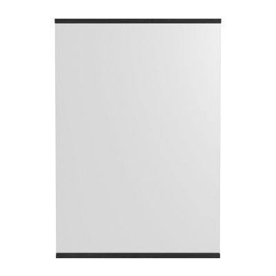 MOEBE Suorakulmainen seinäpeili 70 x 100 cm Black | Alk. 192,60 €