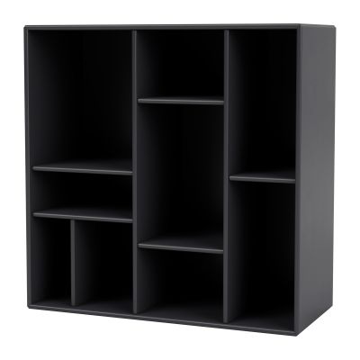 Montana COMPILE koristeellinen hylly 69,6x69,6 cm Anthracite 04 | Alk. 654,00 €