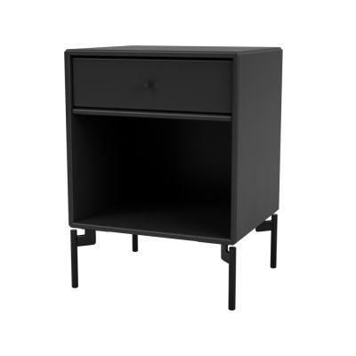 Montana Dream yöpöytä Black 05, mustaksi maalatut jalat | Alk. 521,90 €