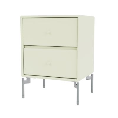 Montana Drift yöpöytä Pomelo 140, kromijalat cm