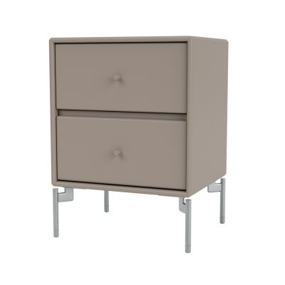 Montana Drift yöpöytä Truffle 141, kromijalat cm | Alk. 810,09 €