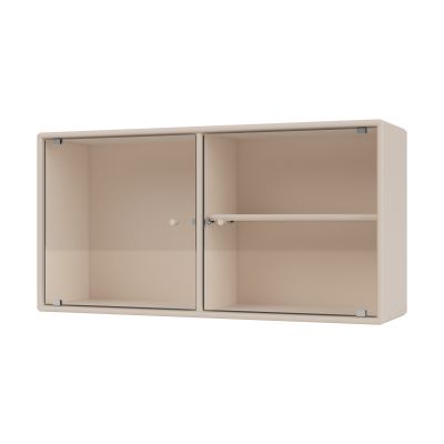 Montana Ripple I vitriinikaappi 69,6x35,4x20 cm Clay