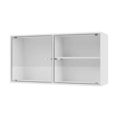 Montana Ripple I vitriinikaappi 69,6x35,4x20 cm NewWhite