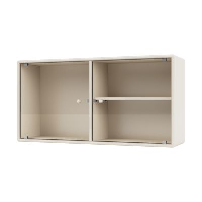 Montana Ripple I vitriinikaappi 69,6x35,4x20 cm Oat