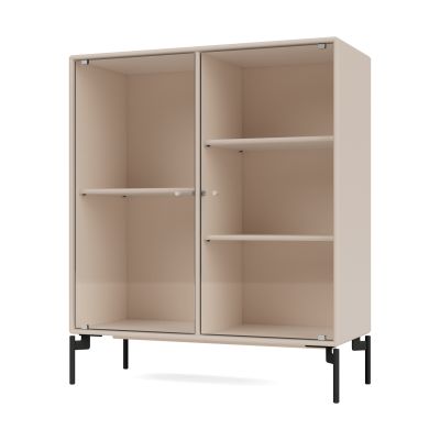 Montana Ripple II vitriinikaappi 69,6x82,2x30 cm Clay-jalat black | Alk. 1 221,30 €