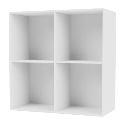 Montana SHOW-hylly 69.6x69.6 cm, ripustuskisko New white | Alk. 478,00 €
