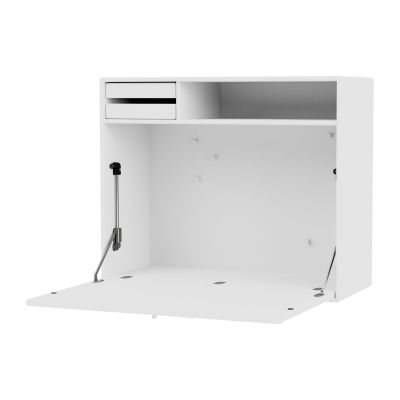 Montana STUDIO seinälle ripustettava kirjoituspöytä New white 101 | Alk. 1 439,10 €