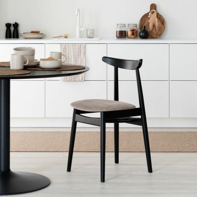 Mooda Curve tuoli musta/beige | Alk. 279,00 €