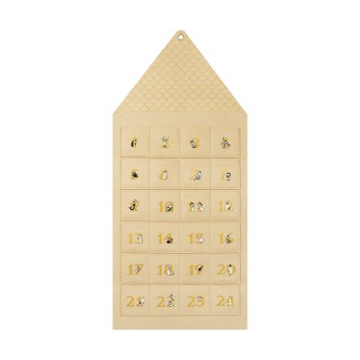 Muurla Moominhouse adventtikalenteri 45x100 cm Beige | Alk. 35,90 €