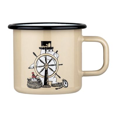 Muurla Muumi emalimuki Seikkailija 37 cl Beige | Alk. 13,00 €