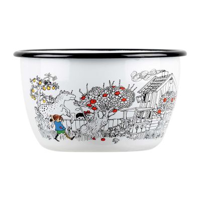 Muurla Pippi The Way Home -emalikulho 2 litraa White | Alk. 20,00 €