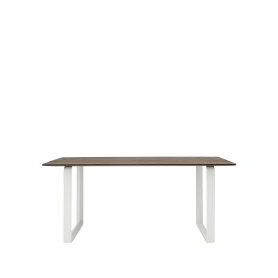 Muuto 70/70 ruokapöytä 170 x 85 cm Solid smoked oak-White | Alk. 2 595,00 €