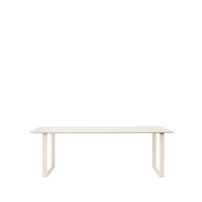 Muuto 70/70 ruokapöytä 225 x 90 cm White laminate-Plywood-Sand | Alk. 2 249,00 €