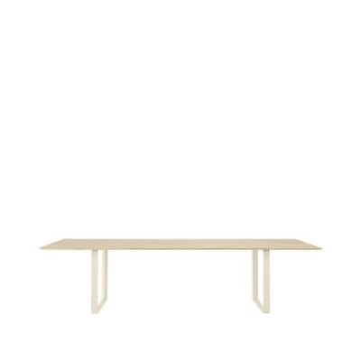 Muuto 70/70 ruokapöytä 295 x 108 cm Solid oak-Sand