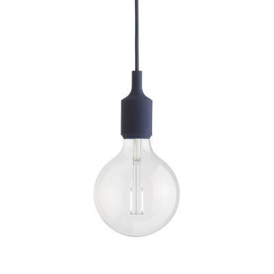 Muuto - E27 Riippuvalaisin Midnight Blue