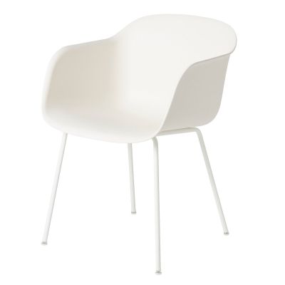 Muuto Fiber chair tuoli käsinojilla valkoinen | Alk. 309,00 €