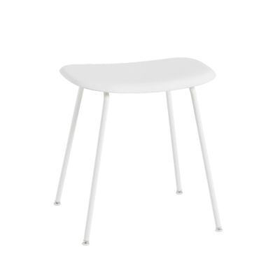 Muuto Fiber rahi White, valkoinen teräsrunko