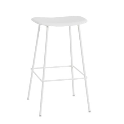 Muuto Fiber Tube baarijakkara 75 cm valkoinen | Alk. 255,00 €