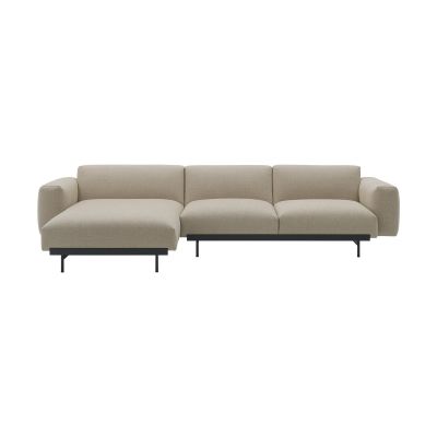 Muuto In Situ -moduulisohva 3-istuttava configuration 7 Ecriture 240-Black | Alk. 4 679,20 €