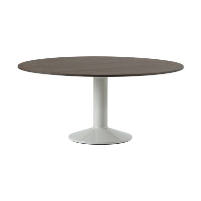 Muuto Midst pilaripöytä Ø 160 cm Dark Oiled Oak-Grey | Alk. 4 995,00 €
