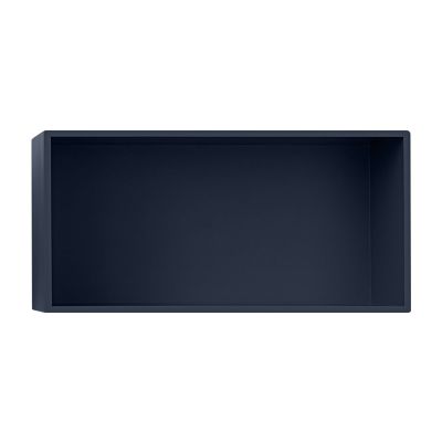 Muuto Mini stacked 2.0 hyllyjärjestelmä, large Keskiyönsininen | Alk. 152,00 €