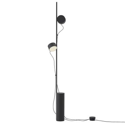 Muuto Post lattiavalaisin Musta | Alk. 639,00 €