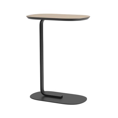 Muuto Relate sivupöytä K: 73,5 cm Oak veneer-Black | Alk. 499,00 €