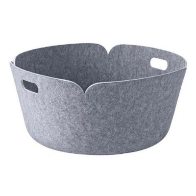 Muuto Restore säilytyskori pyöreä harmaa | Alk. 101,00 €