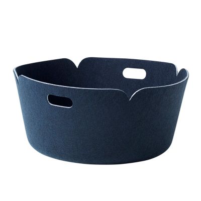 Muuto Restore säilytyskori pyöreä midnight blue (sininen) | Alk. 109,00 €