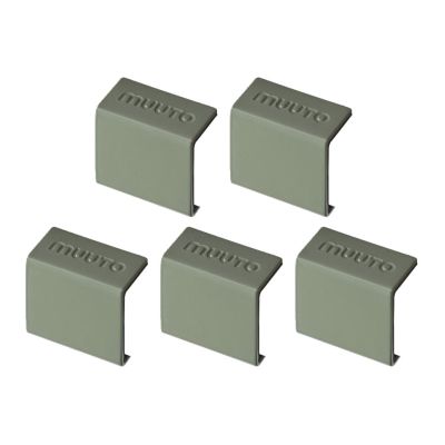 Muuto Stacked 2.0 clips, 5-pakkaus vihreä | Alk. 29,00 €
