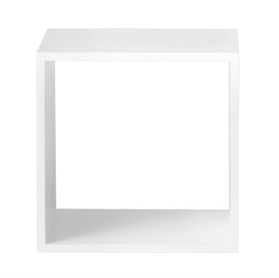 Muuto Stacked 2.0 hyllyjärjestelmä avoin, medium valkoinen | Alk. 215,00 €