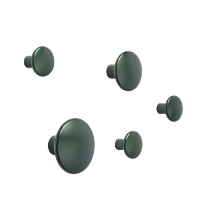 Muuto The Dots ripustin metalli 5 kpl Dark green | Alk. 95,00 €